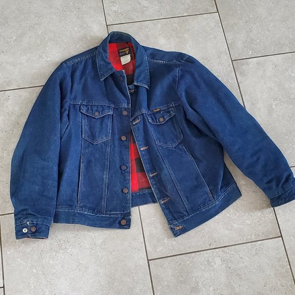 vintage 80s super clean wrangler jacket